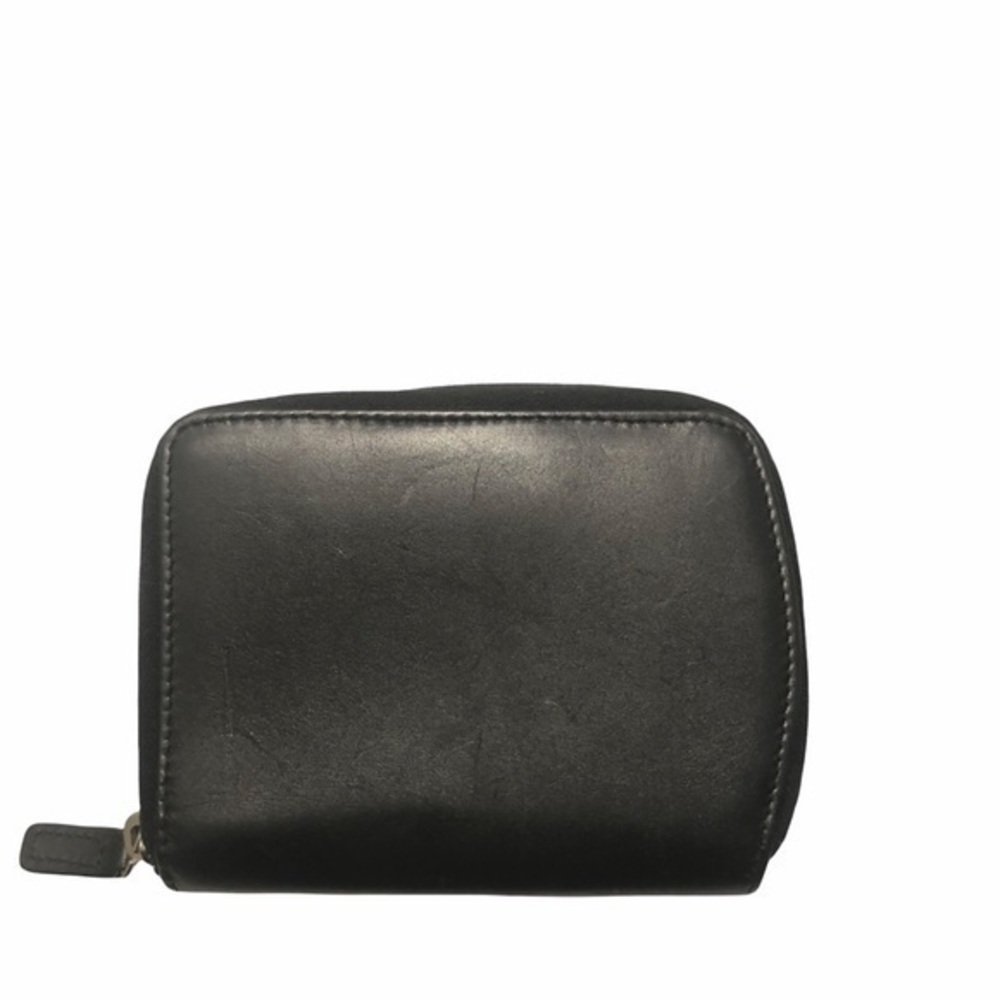 Coach vintage black leather wallet